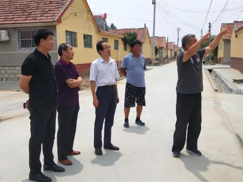 情系农村热土 积极推进帮扶——青岛金沙9001cc以诚为本集团再访帮扶大刘家庄村